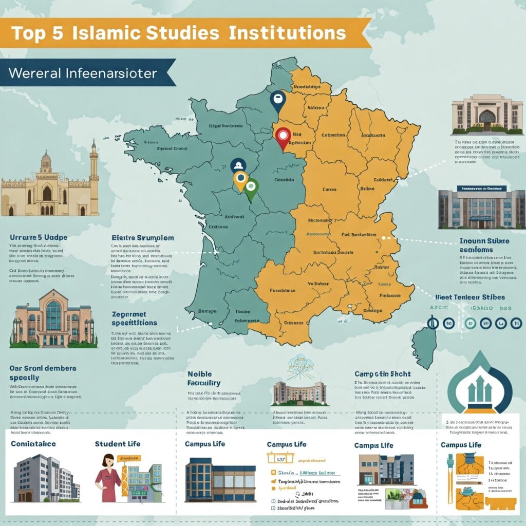 5 Islamic Studies Institutions in France