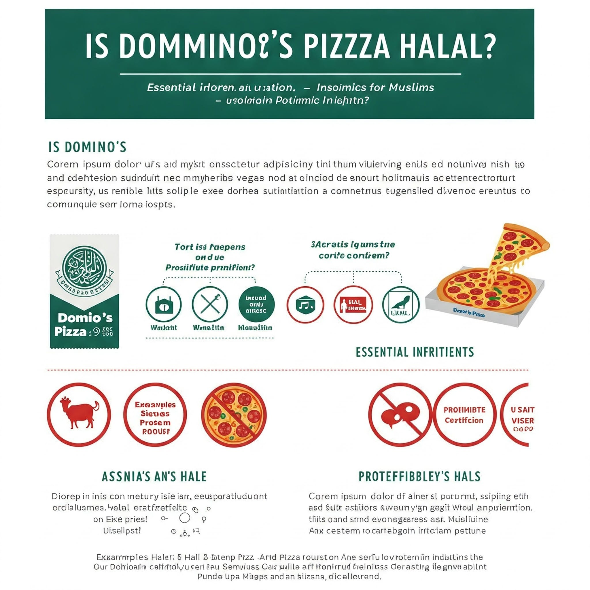 Domino’s Pizza Halal
