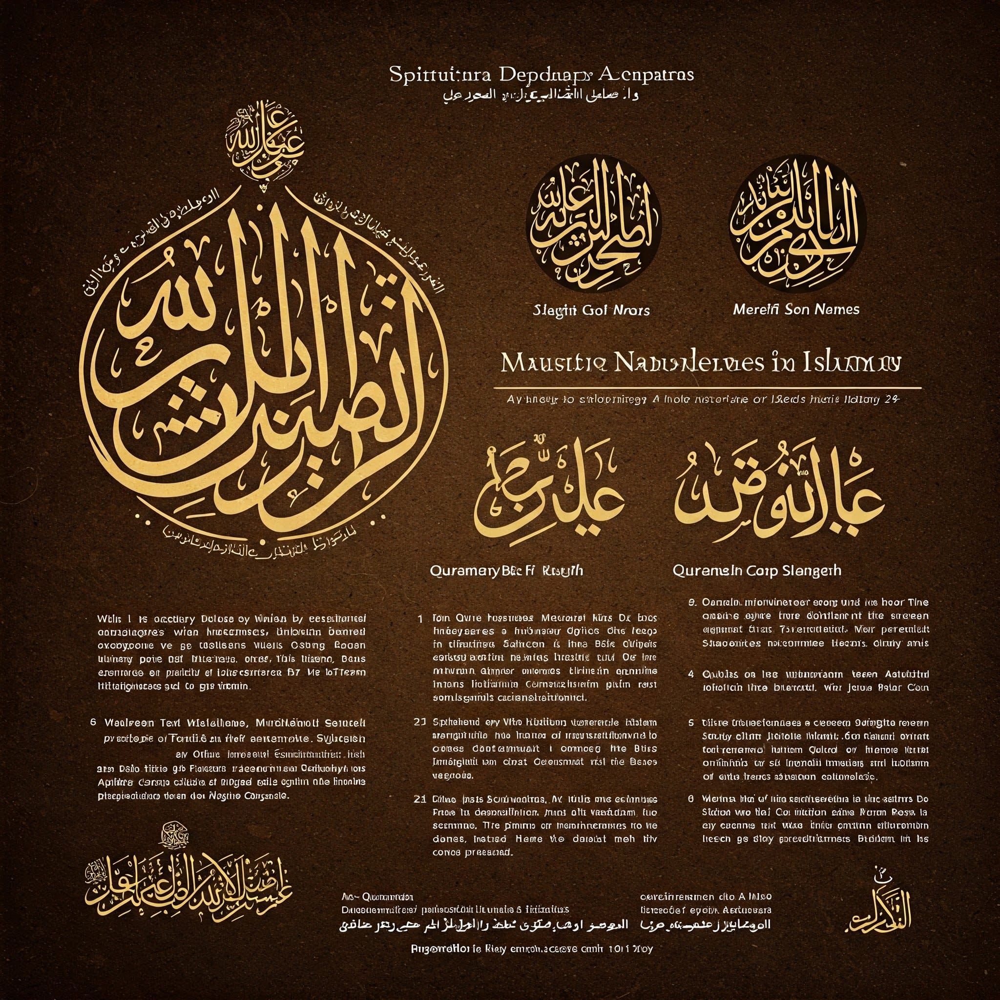 Muslim Names in Islam