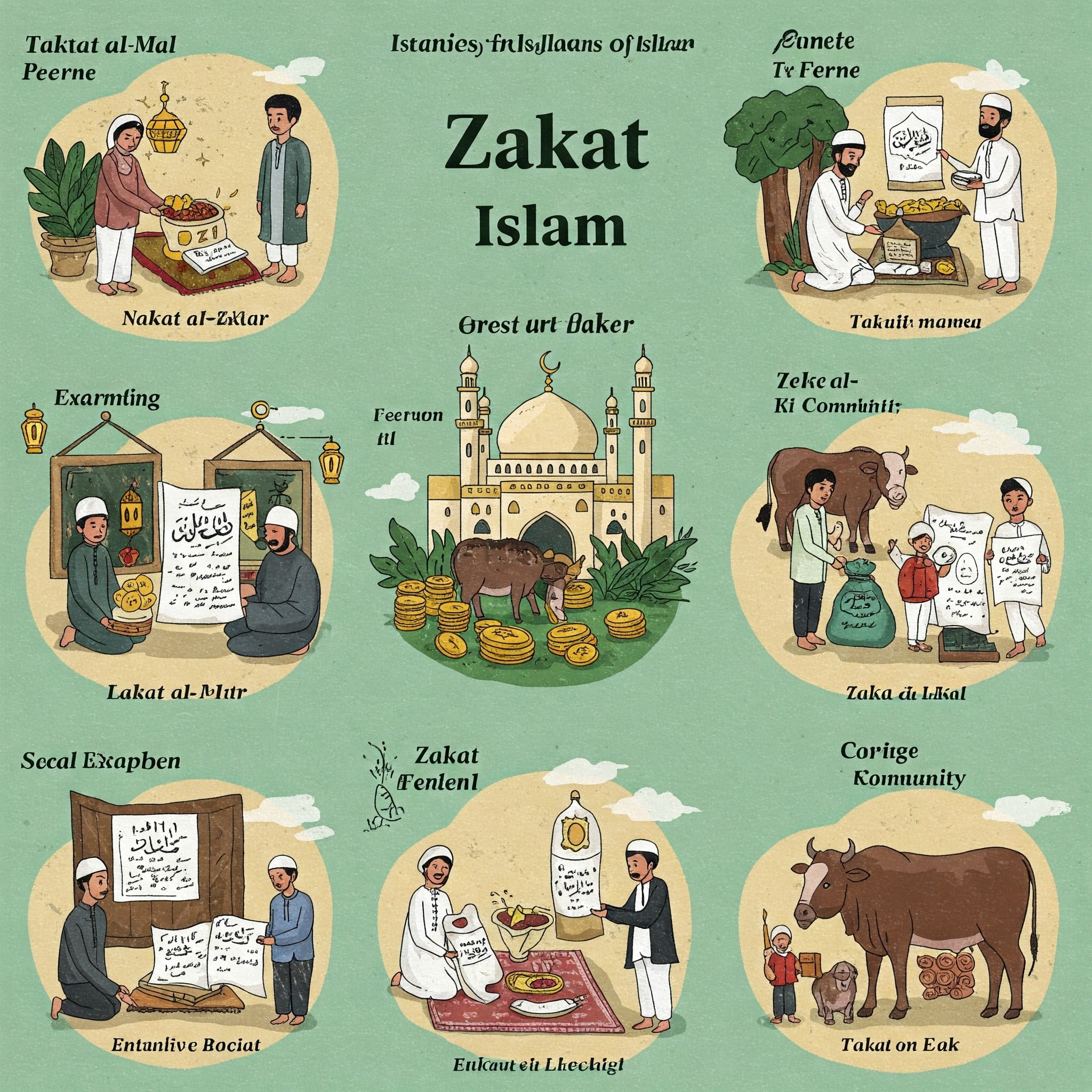 Forms of Zakat in Islam
