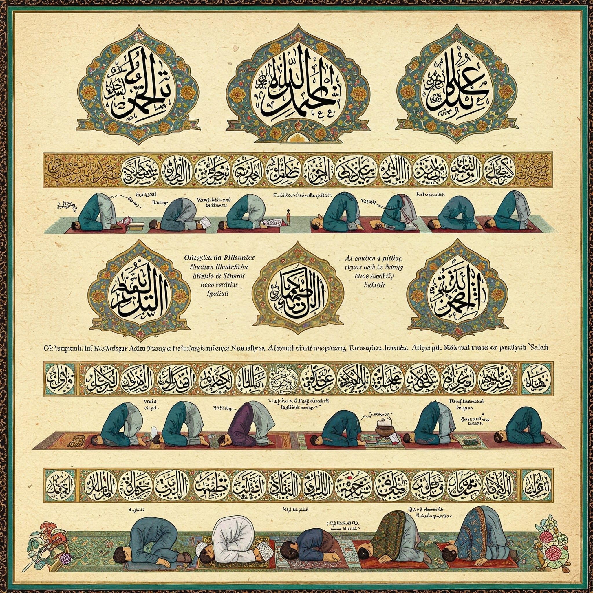Pillars of Prayer in Islam